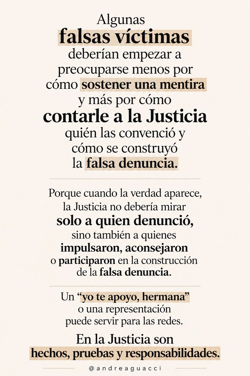 AndreGuacci's tweet photo. A la mayoría el odio y la venganza las impulsa a hacer falsas denuncias
Y otra parte es incentivada, 👁️ 

No sigan defendiendo un relato falso, cuando caigan van a estar ahí a solas con la justicia

Miren a Andrea Vázquez del caso Ghisoni, sola y fugada

#bastadefalsasdenuncias https://t.co/L2cE0w3iPc