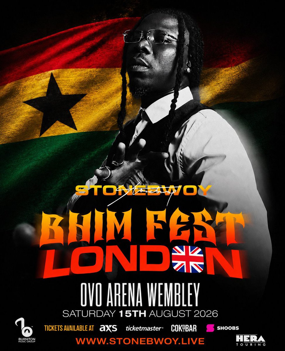 Many3NaaAgmor's tweet photo. When Stonebwoy has a show and he posts #TicketsSoldOut , he means SOLD OUT bruh … No fratule here .
I remember #Bhimfest2024 three of my Borgas wanted to come but they weren’t sure .A day after BMG posted tables sold out was when they confirmed they were coming . Now I thought I could find ways to get at least one table reserved for them . I called Dr.Louisa asking if she could help out bruh the tables were sold out and not even her voice got my Borgas a table. …. Bcos they just didn’t wonna overcrowd. 
Few tickets left … ooooooo grab yours before u hear what……..?????  SOLD OUT 
🎫 LINK 🔗 https://t.co/StEGa8TwRy

See y’all soon 🥳🤝💃💃💃