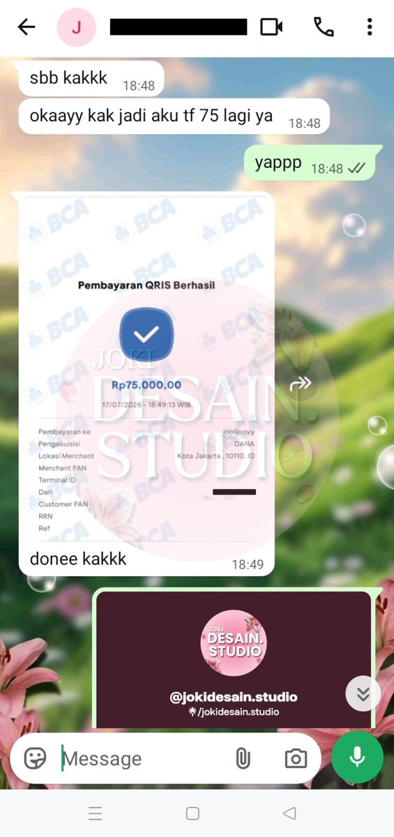 joostudioo's tweet photo. 27. desain game board
28. bikin rangkuman
29. desain carousel
30. video after movie
#testinyajoo

kami melayani jasa desain, joki tugas, edit video dan jasa ketik yaa👐

order di sini https://t.co/CQrlqaYguU 

ig: @jokidesain.studio
wa: 0895429391375

#zonauang️
#jokitugas
#joki https://t.co/69r40aokzo