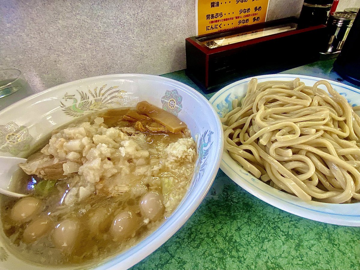 P11975Sa's tweet photo. 今日は数年ぶりに小滝橋まで足を運んで、つけ麺をいただきました。独特の太麺は食べ応えあり‼️美味しいかったです😋 https://t.co/nOrJYEKoTh