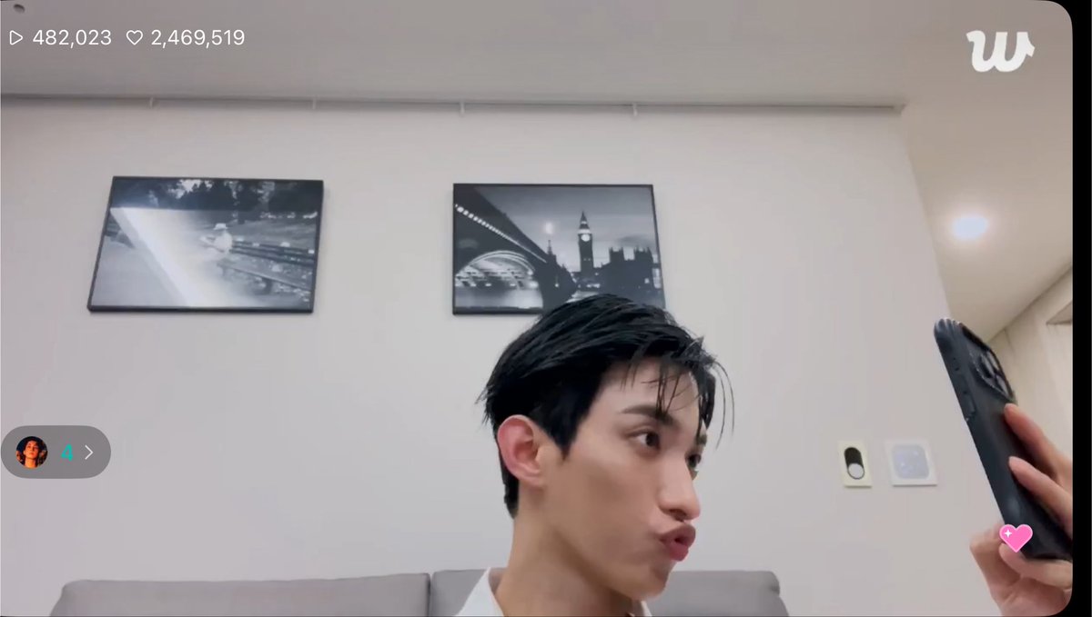lunehoon's tweet photo. dk taking selfies right now and doing every pose carats asks him to do he’s so cute 🥹😭 he said he’ll post it later! https://t.co/xRpJFE8UWh