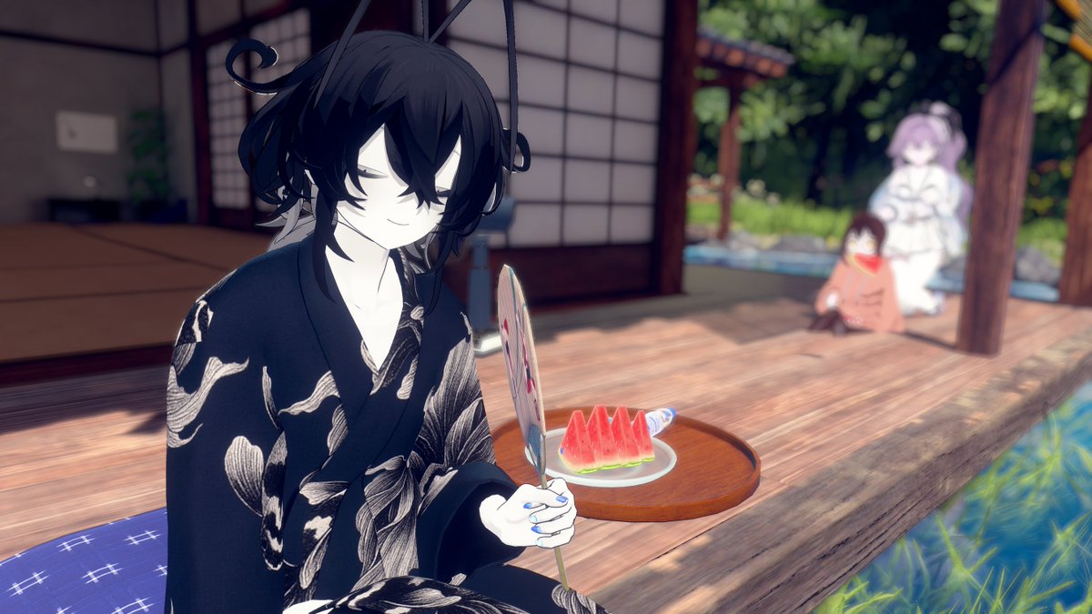 perunetto's tweet photo. 去年のも含めた夏衣装セット
～後方撮影者を添えて～ https://t.co/ORa4sZc1yc