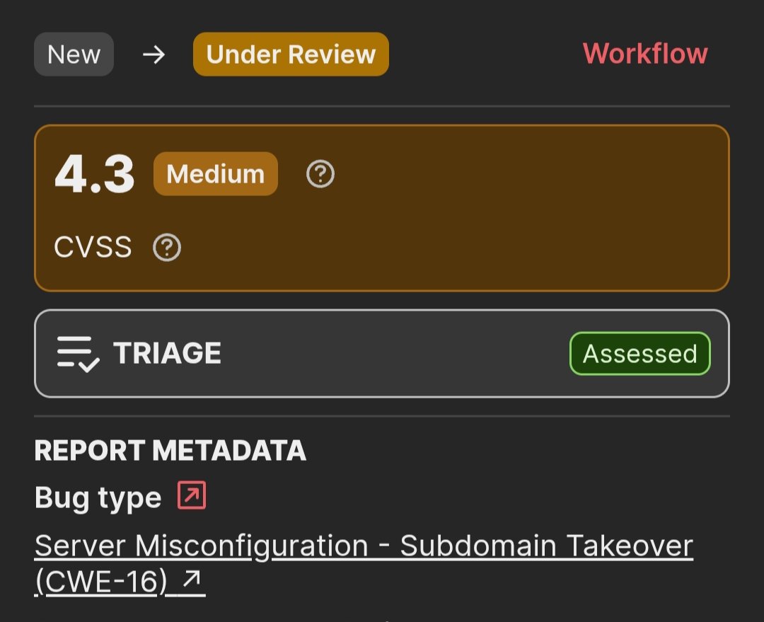 Shatuamy's tweet photo. The program is very fast... they triaged it within just 1 day. Now let’s see the next update.
#yeswehack
#bugbounty https://t.co/x5Poz9m9MU