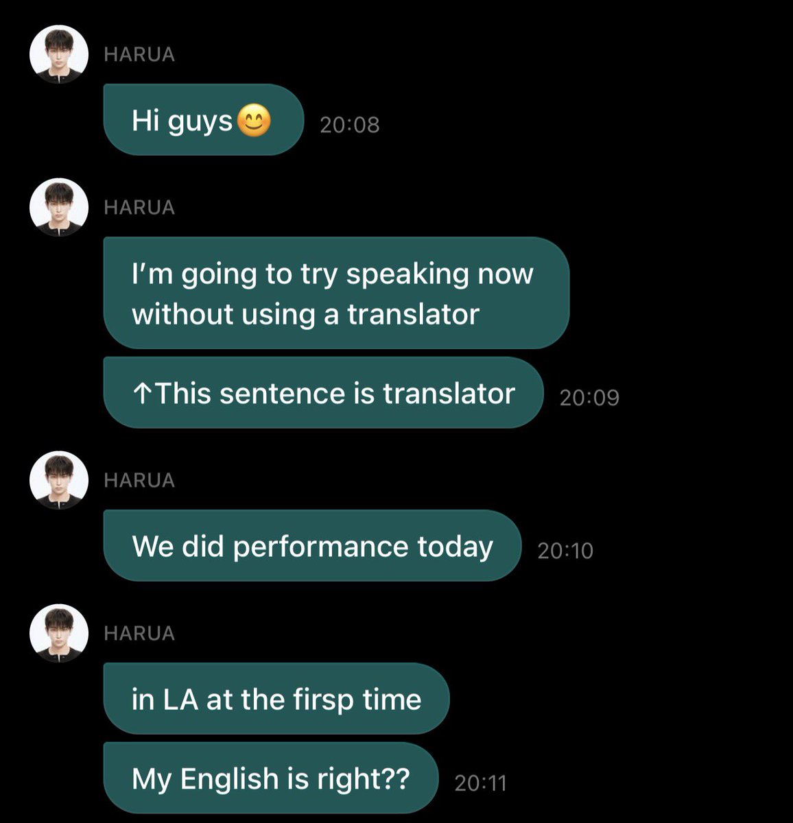 rururudms's tweet photo. 🐰💌 260813 7:08PM JST

*today’s dm is all in english so there is nothing for admin to translate, scroll to read !! 🙇🏻‍♀️ https://t.co/cp3qG6IuR5