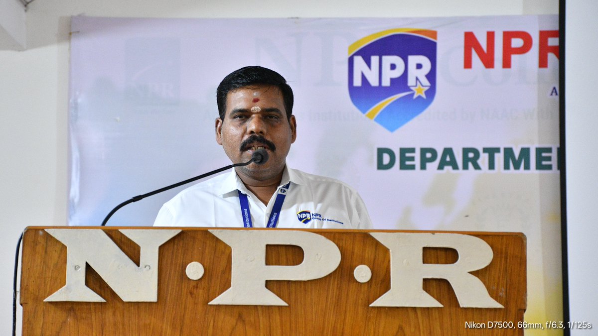 nprinstitutions's tweet photo. The Departments of CSE, IT, AI&DS, and AI&ML successfully hosted "HR Connect: Skill Up, Step Ahead" with Ms. Hemalatha C (HR Manager, XTRM India Pvt. Ltd.) at NPR College of Engineering and Technology! π»π #NPRNatham #NPRCET #NPRCollege #HRConnect #CSE #TNPL2026 https://t.co/p7XQZnmDWz