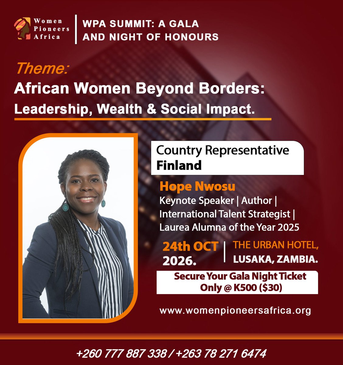 WPENAFRICA's tweet photo. Join us in Zambia https://t.co/Ka92qkEl9j