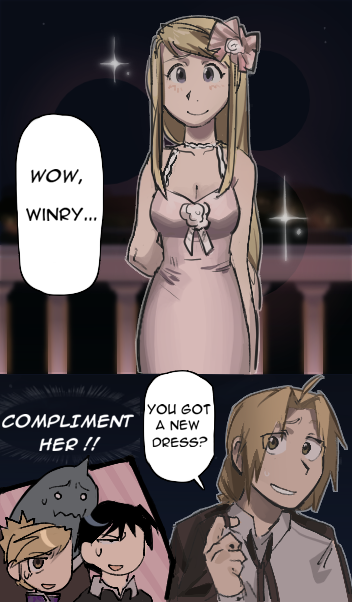 dispo_luv's tweet photo. he's trying his best #edwin #fma https://t.co/8Ajsb7a7fo
