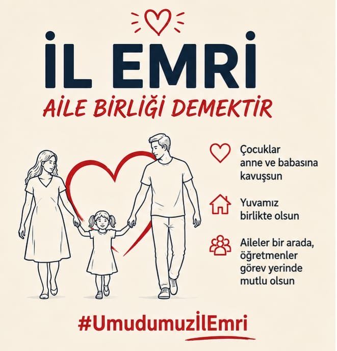 jazz4435's tweet photo. @han_salk @RTErdogan @Akparti Mazeret tayinleri için il emri bir umuttur. Aile birliği anayasa da bile "Memur atamalarında eş durumu mazereti gibi haklarla aile birliğinin fiilen korunması." varken her sene verilen il emrinin bu sene de verilmesini talep ediyoruz.
@RTErdogan
@Akparti
#SendikalarilEmrineSessiz https://t.co/Ou4hRDJgS9