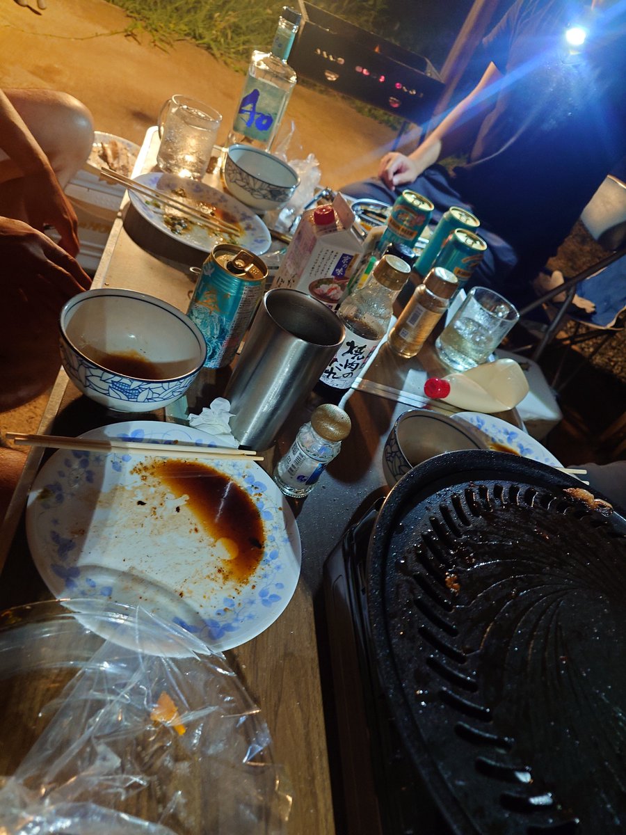 horiupdate's tweet photo. BBQ！(事後) https://t.co/EgwwW7T5zy