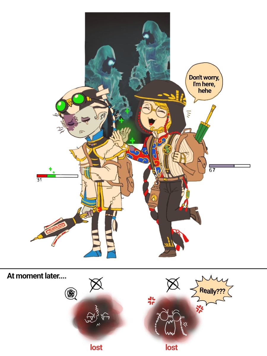 charaitan's tweet photo. Duo hunter "xiebian🤍" 🥲 https://t.co/A9hHbLM7rt