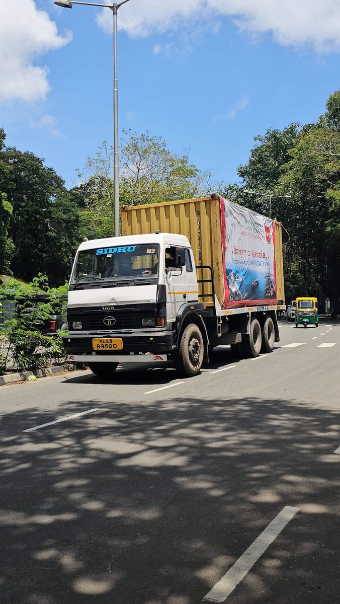 TVMupdates's tweet photo. The 1st #EXIM container is ready to get onboard an #MSC #mainliner #Mothership in the next few days from #Vizhinjam port of #Trivandrum , on top of this it is a made in #Trivandrum Export to Spain by #NilamelGroup https://t.co/M5hZQ7POSo