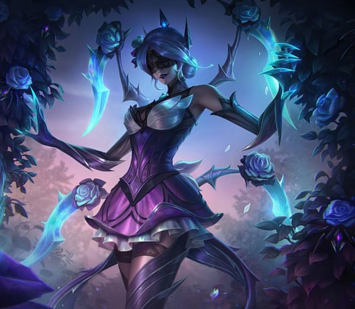 WildPoisonRose's tweet photo. 🕯 Morgana e Evelynn rosa definhada lendárias ano que vem 🕯 https://t.co/mCObV97JTi