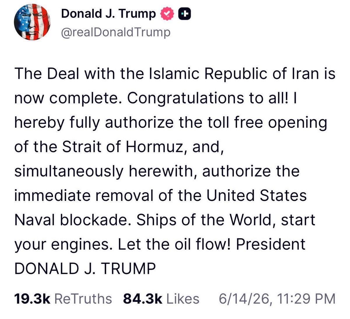 carlquintanilla's tweet photo. Two months ago, tomorrow:

Congratulations to all. 
Let the oil flow. https://t.co/JRA0yrXrf7