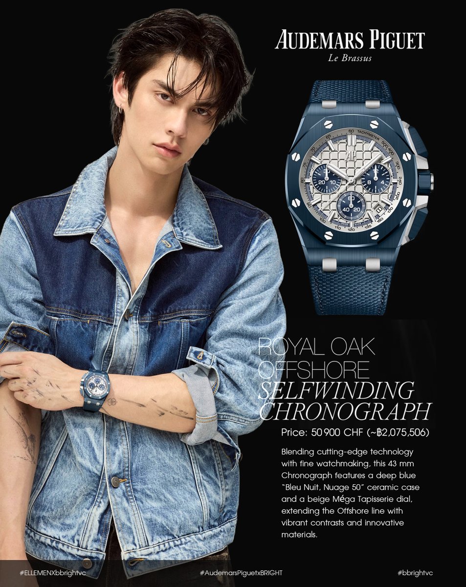 salmar49261304's tweet photo. @AudemarsPiguet
⌚️Royal Oak Offshore Selfwinding Chronograph
รุ่นตัวเรือนไทเทเนียมและเซรามิก ที่ผสานวัสดุสมรรถนะสูง เข้ากับคู่สี Bleu Nuit ได้อย่างลงตัว
Cr.ellementhailand

#ELLEMENXbbrightvc
#AudemarsPiguetxBRIGHT
#RoyalOakOffshore
#AudemarsPiguet
#Brightvachifitcheck
#bbrightvc https://t.co/YjX2g3WmBC