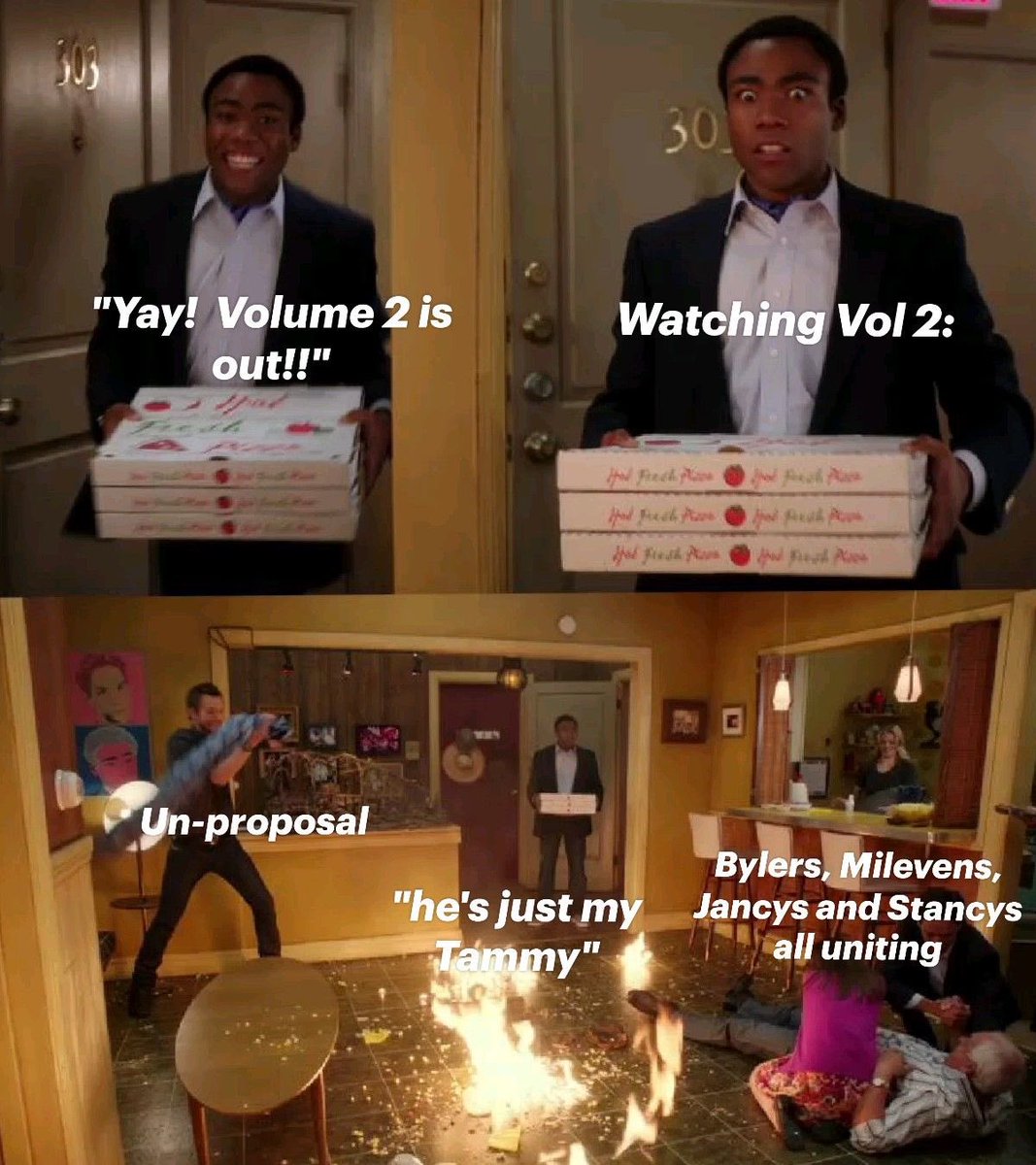 Starsofthemoons's tweet photo. average vol 2 watch experience https://t.co/0iNGxLUaw5