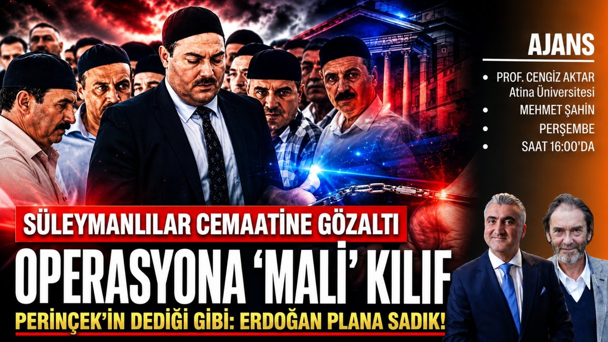tr724com's tweet photo. Süleymanlelar cemaatine gözaltı sürpriz mi?

Perinçek'in dediği gibi; Erdoğan plana sadık!

Merkez bildiğiniz gibi: Tutturacağız

Bakanlık verileri ortada; tescilli yoksuzlluk

@takionster ve Prof. Dr. Cengiz Aktar @AktarCengiz ile Ajans

#CanlıYayın

https://t.co/zb4tpvvxYp https://t.co/QXsQ5f1JH5