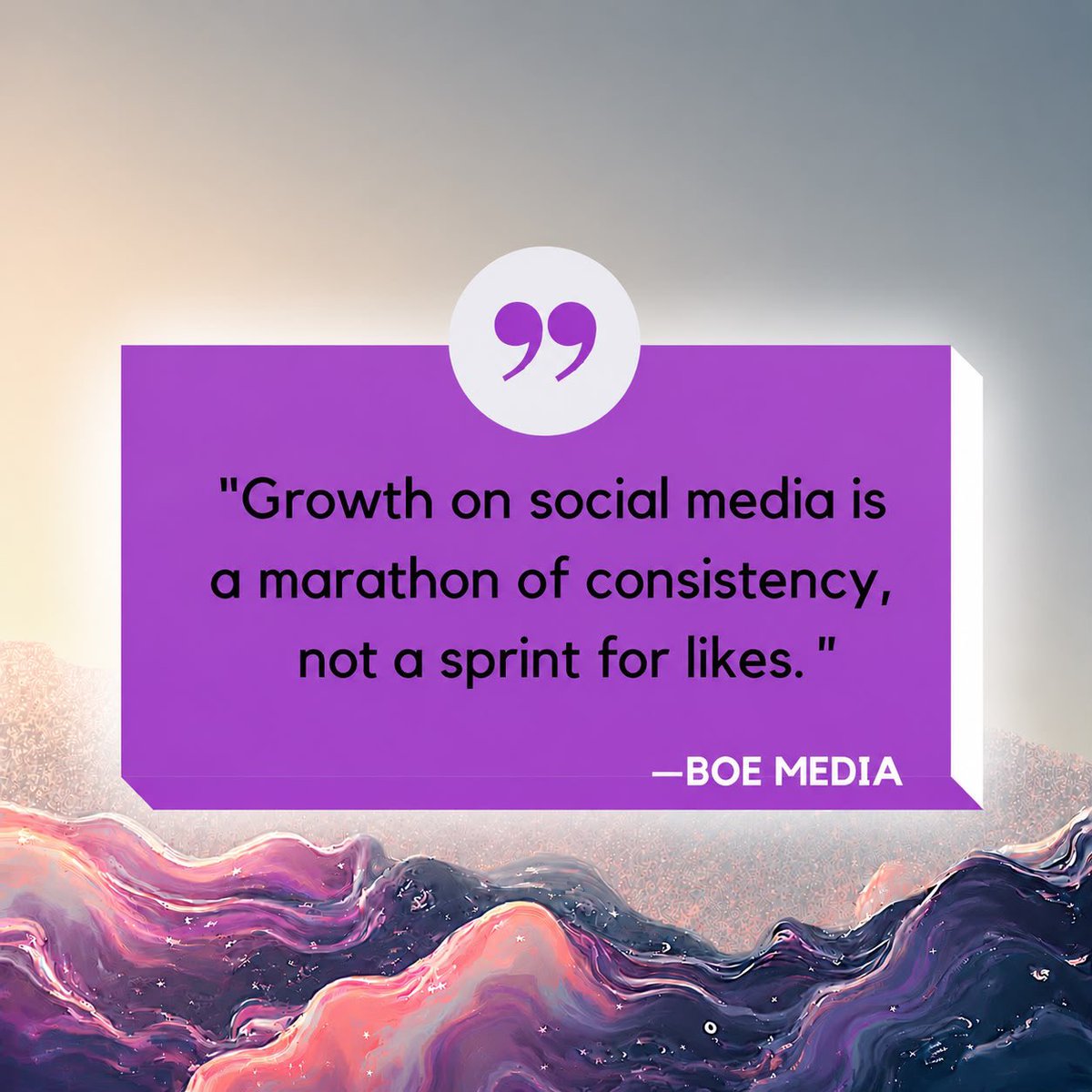 boe_media's tweet photo. Growth is a marathon not a sprint

Keep building, keep inspiring 

#boemedia https://t.co/SrAuU7GRrm
