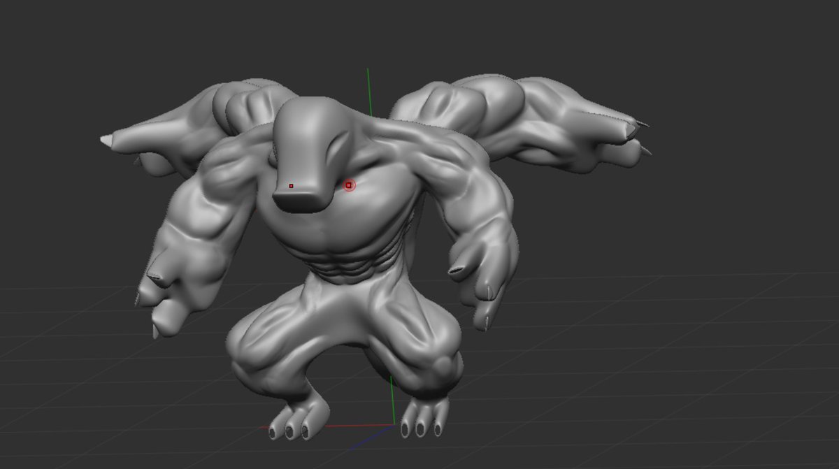 EmTungct's tweet photo. alr i probably not good enough for animal anatomy 😐
#WIP #RobloxDev  #sculpting https://t.co/r5qmgoHmub