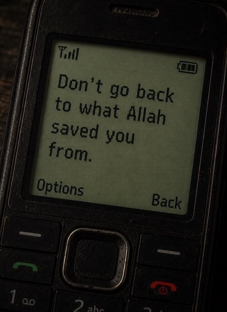 Al__Quraan's tweet photo. “Don't go back to what Allah saved you from” https://t.co/c6GXG02ckB