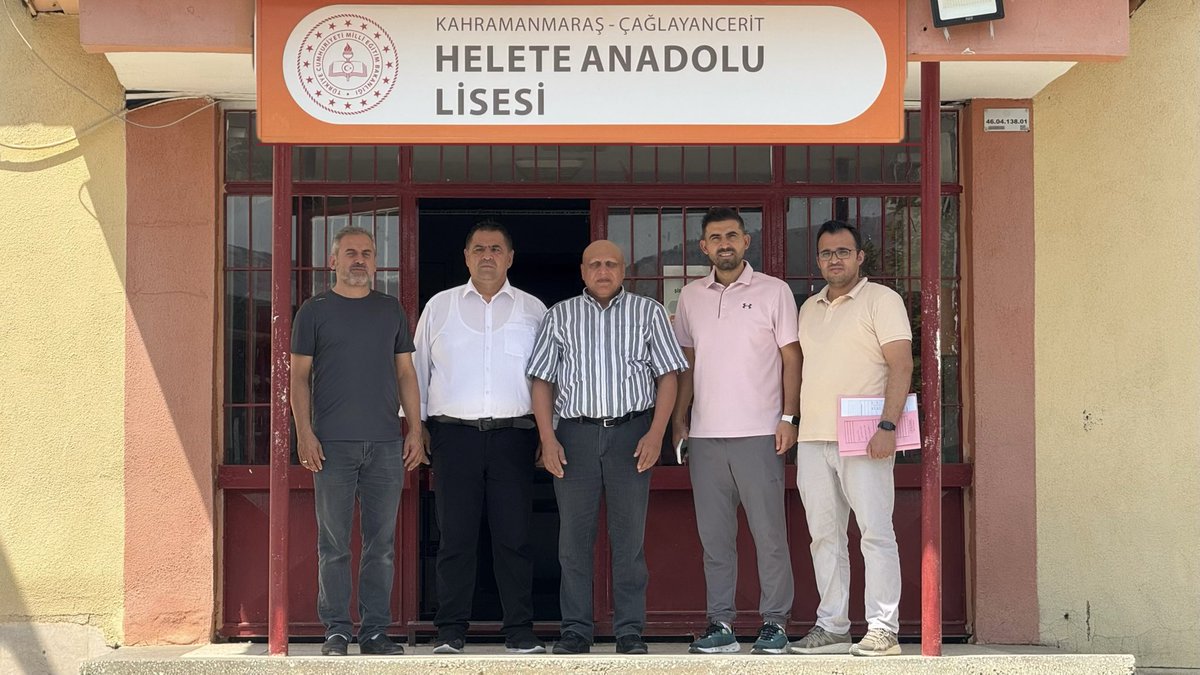 ceritmem46's tweet photo. 2026-2027 eğitim öğretim yılı hazırlıkları kapsamında okullarımız ziyaret edildi. https://t.co/xNxjEbVMmz