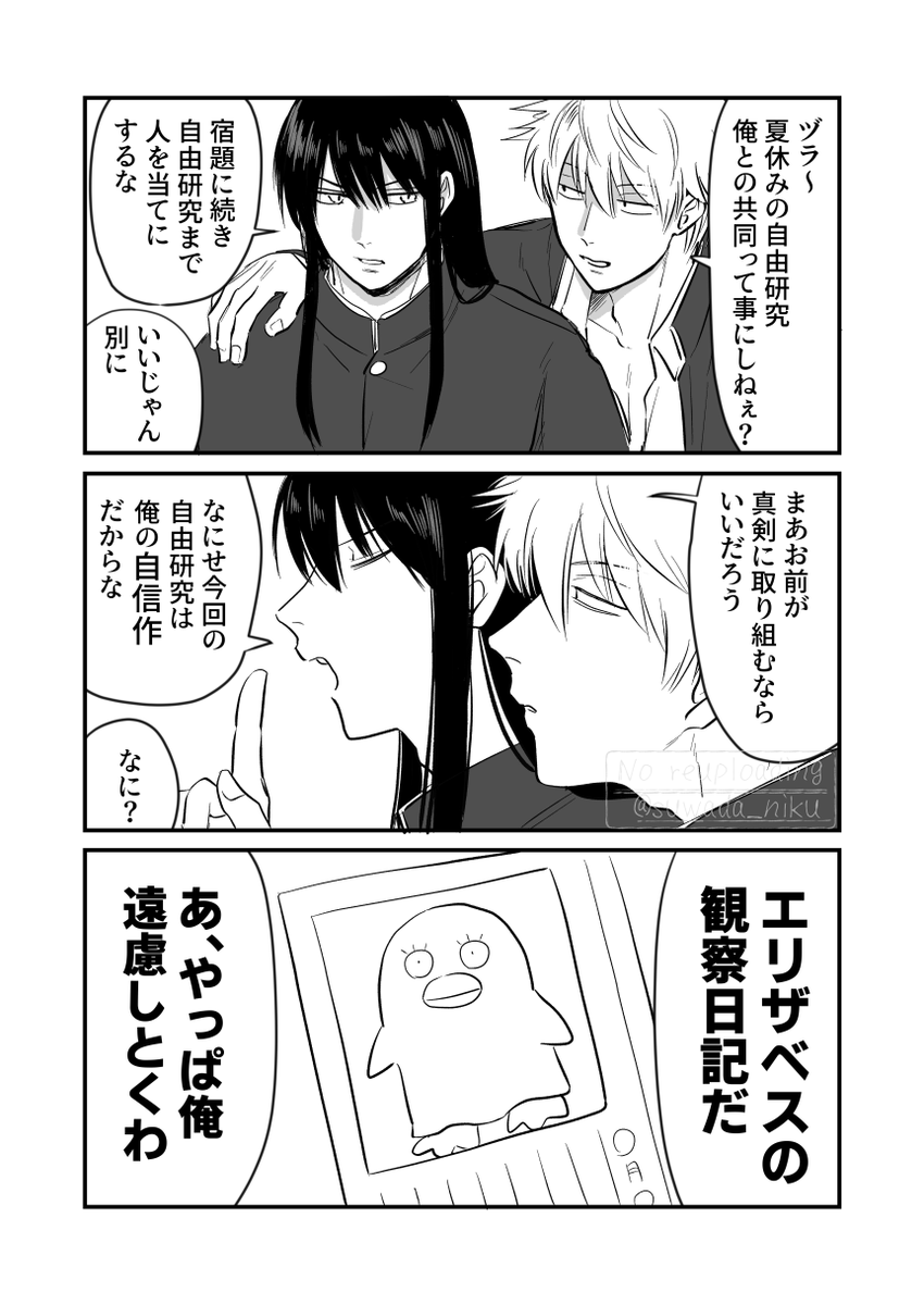 suwada_niku's tweet photo. 学パロ銀桂 https://t.co/LdFO7dH7TZ