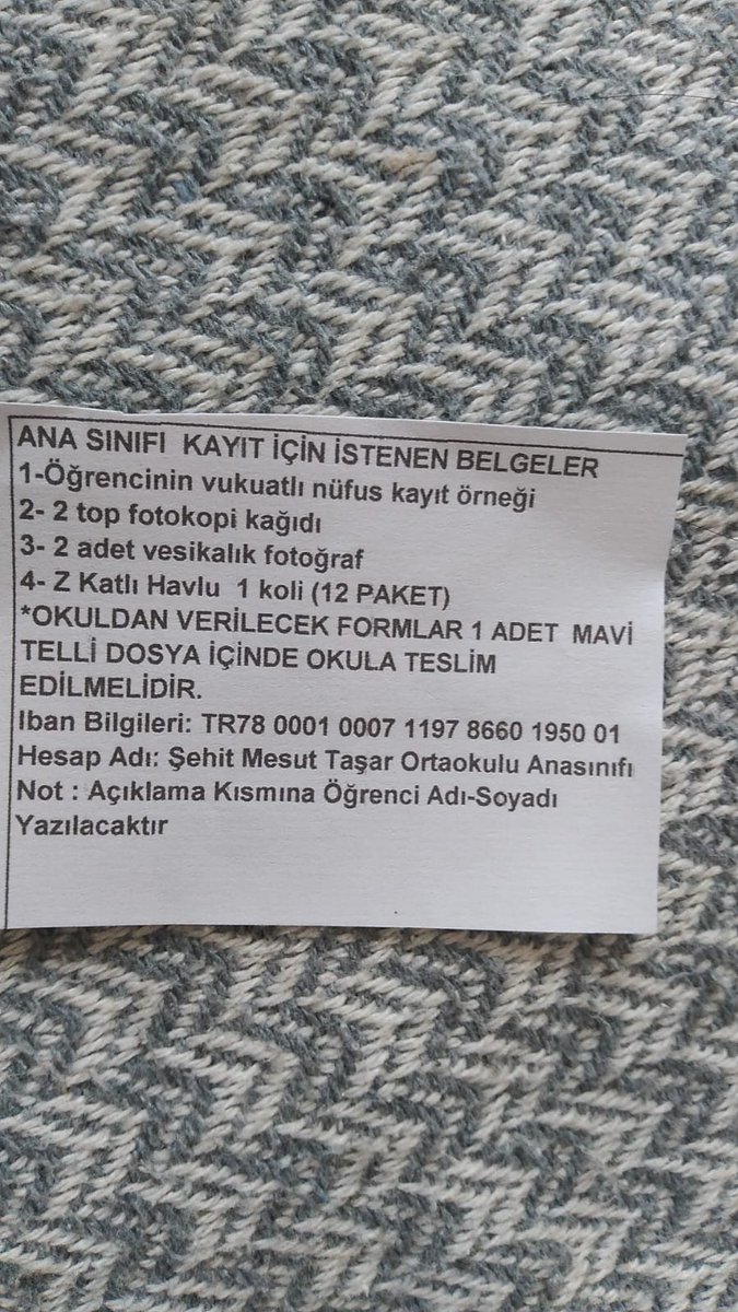 dmtcmrevet's tweet photo. Merhaba ismim demet. İki kız annesiyim, okul kayıt parası için 5 bin TL istedi. Kıyafet evraklar anca karşılayabilirim. Bana Allah rızası için yardımcı olacak olana bir ömür duama katarım 🤲 #okul #iban #Borsaİstanbul #BIST100Sirketler #altın #dolar #deprem 

Lütfen RT ile destek https://t.co/v61MhKaP2t
