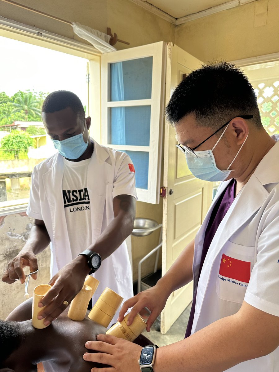 Genertec_Global's tweet photo. The 2026 CPEO (Health Industry Ecology Conference) is underway in Boao, South China's Hainan province, from Aug 11 to 16. Around the world, Genertec medical teams are turning expertise and compassion into better healthcare for all.

In Sao Tome and Principe, Dr Lu Yi promoted traditional Chinese medicine through acupuncture, while Dr Zhang Shunhong performed permanent pacemaker implantation. 

In Malawi, Dr Zhu Yingpu used a continuous glucose monitoring device procured from China to help provide timely and effective care for critically ill patients.

Healthcare is more than a topic discussed at conferences. It is reflected in every act of care across borders.