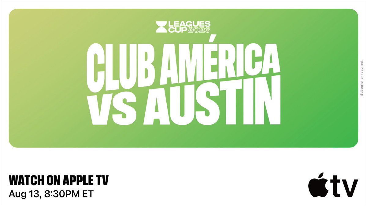 sadovnik1965's tweet photo. Jueves de @LeaguesCup por @AppleTV 

⚽️ @ClubAmerica vs. @AustinFC 
🏟️ @Q2Stadium 

📺 @AppleTV 
🕣 8:30pm ET/5:30pm PT
🎙️ Relata: @sadovnik1965 
🎤 Comenta: : @DiegoDv8 
⚽️ Reportero: @MicheleG3 https://t.co/i2lDNPBgyw