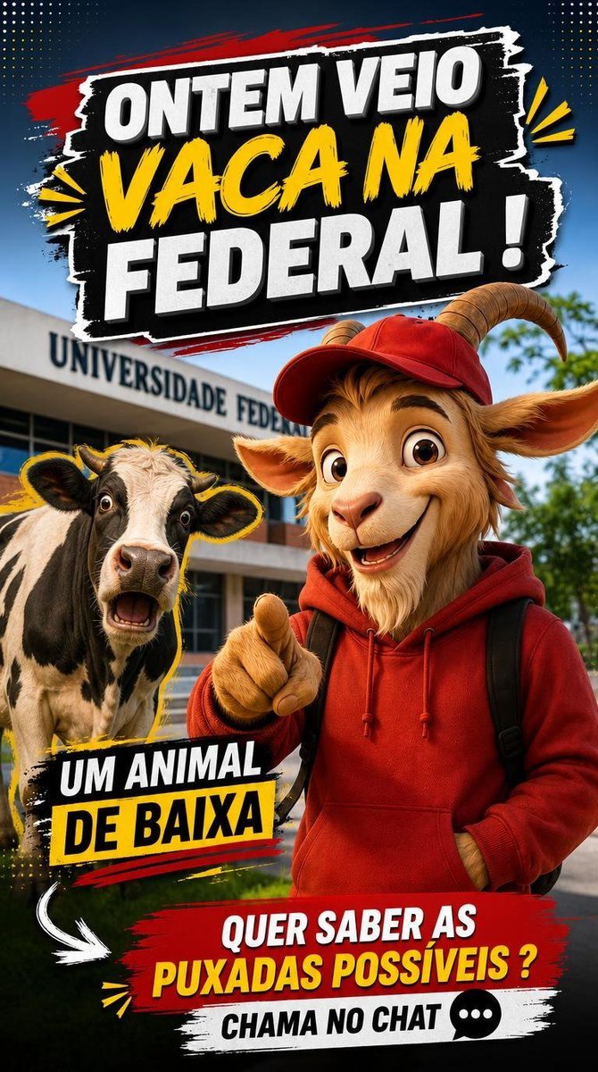 Bodedobicho's tweet photo. 🐄🔥 Ontem deu **VACA na Federal**!
E quando aparece um animal de baixa, muita gente já começa a observar as possíveis puxadas para a próxima extração. 👀📊
Quer saber quais animais entram nessa análise?
👉 **Chama no chat!**
#Federal #Vaca #Puxadas #Palpite #JogoDoBicho https://t.co/obw7BDCG0A