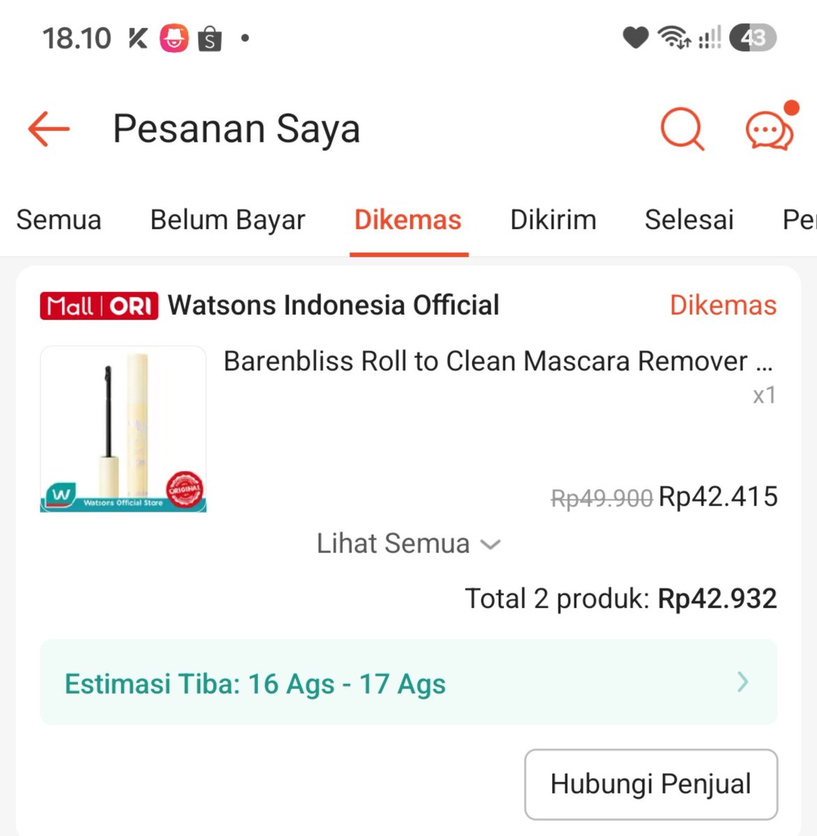 slsaajiiikyuwoo's tweet photo. gara² konten kakak ini lewat fyp dia kena gangguan saraf yang lumayan serius karena salah metode waktu ngehapus maskara. jadi langsung DEG soalnya maskara ku juga waterproof dan susah banget ilang jadi aku suka narik² buat bersihin. alhasil langsung co maskara remover😭😭😭 https://t.co/KDUAIeLynn