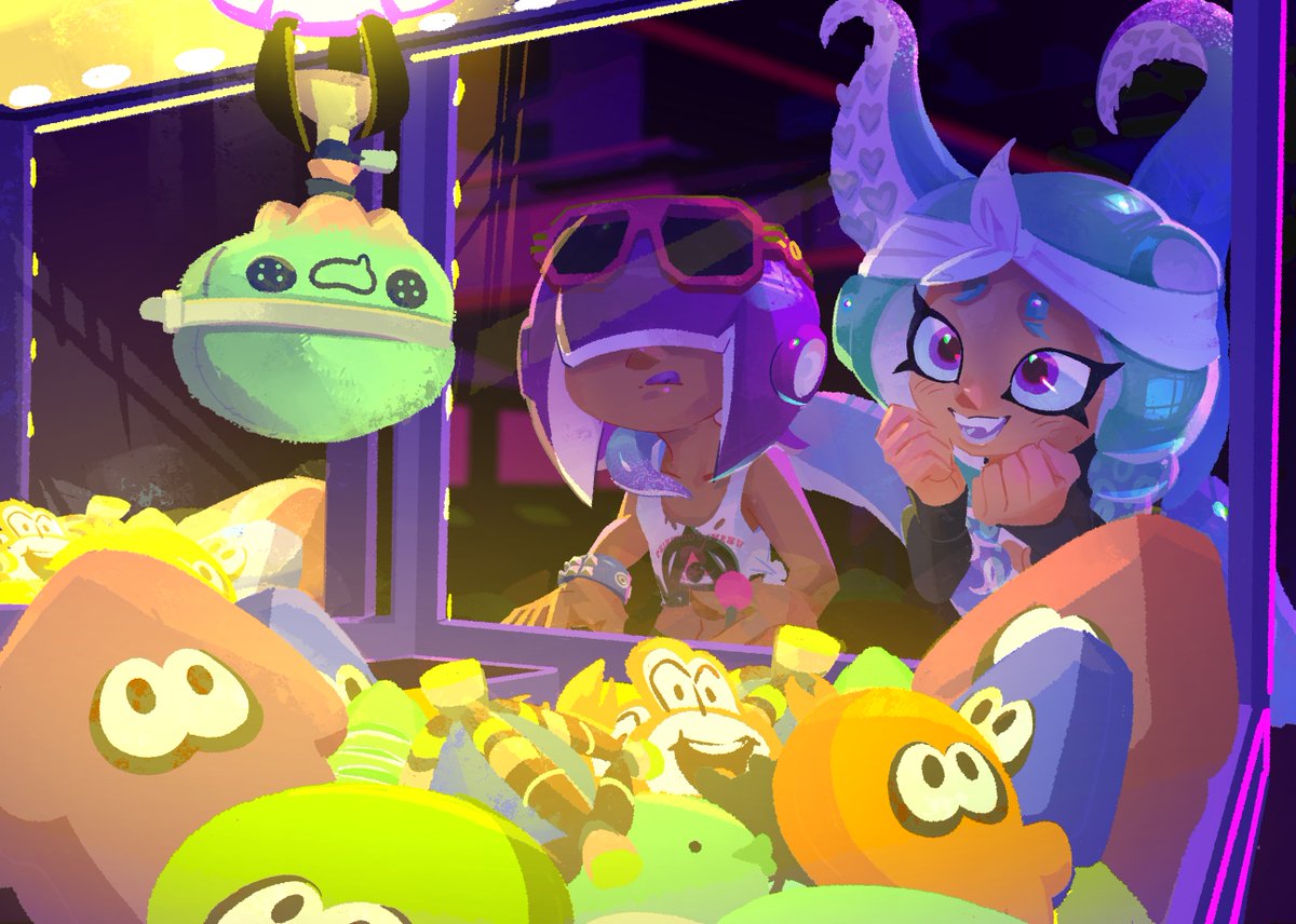 Dokuso_Ld's tweet photo. GET THE PLUSHIE, GET THE PLUSHIE
#splatoon #splatoon3 https://t.co/9fV3ZDsOts