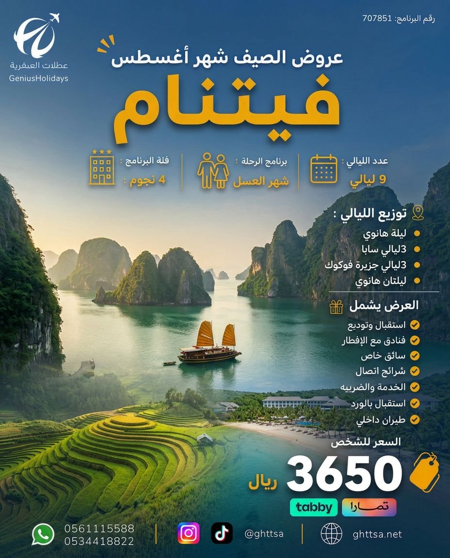 ghttsa's tweet photo. #سياحة_سفر #2026 #عطلات_العبقرية #إجازة #فيتنام https://t.co/QefeGGg8Vu