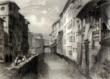 megustagranada's tweet photo. Parece Venecia, pero no, es Granada. La calle Reyes Católicos en 1833. https://t.co/FX764PMXom https://t.co/wrXv5p1nTO