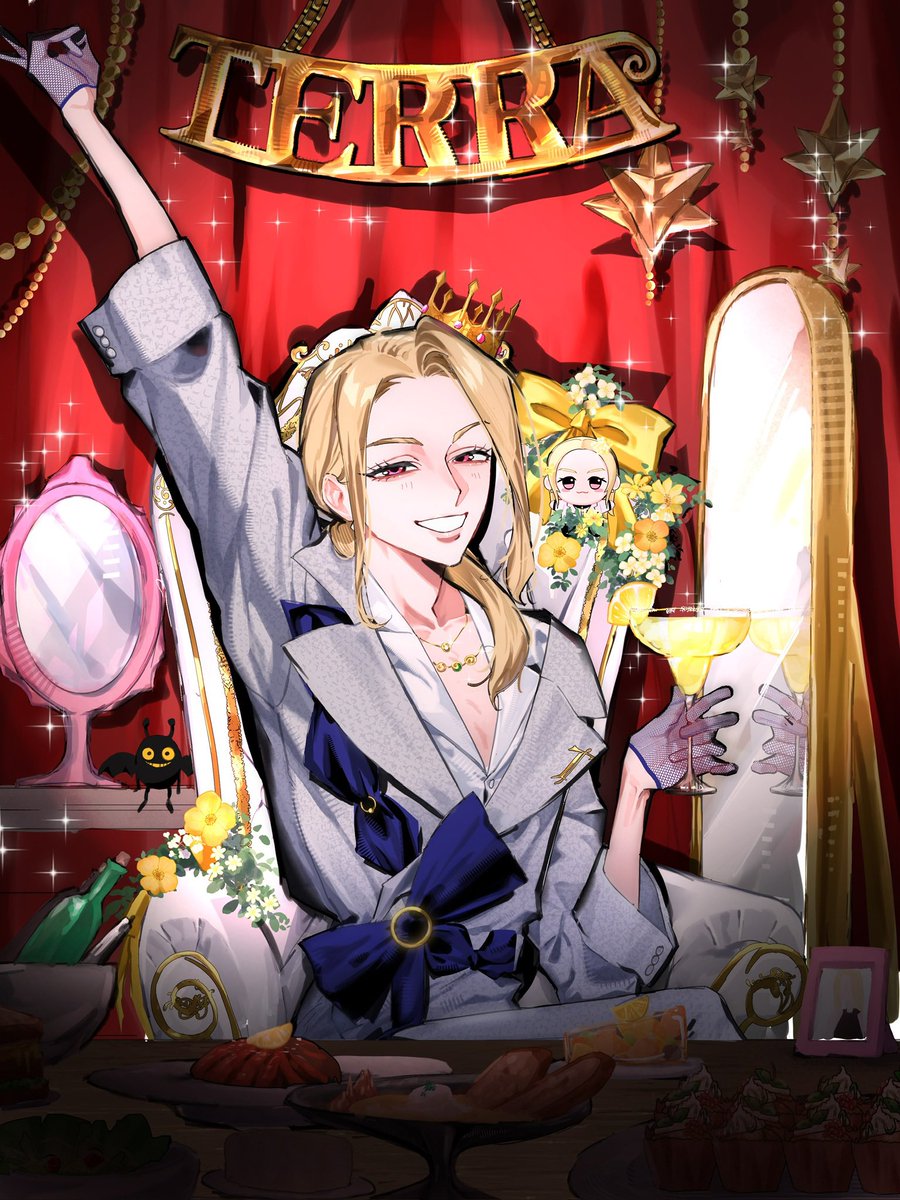 BANI_ILLUST's tweet photo. イラスト単体！
改めて本当におめでとう😭🎉
今日という日が終わって欲しくない😭
 #テラ生誕祭2026 #テラ誕生祭2026
 #輝き続けるどこにいても https://t.co/enRzJ6A7Rg