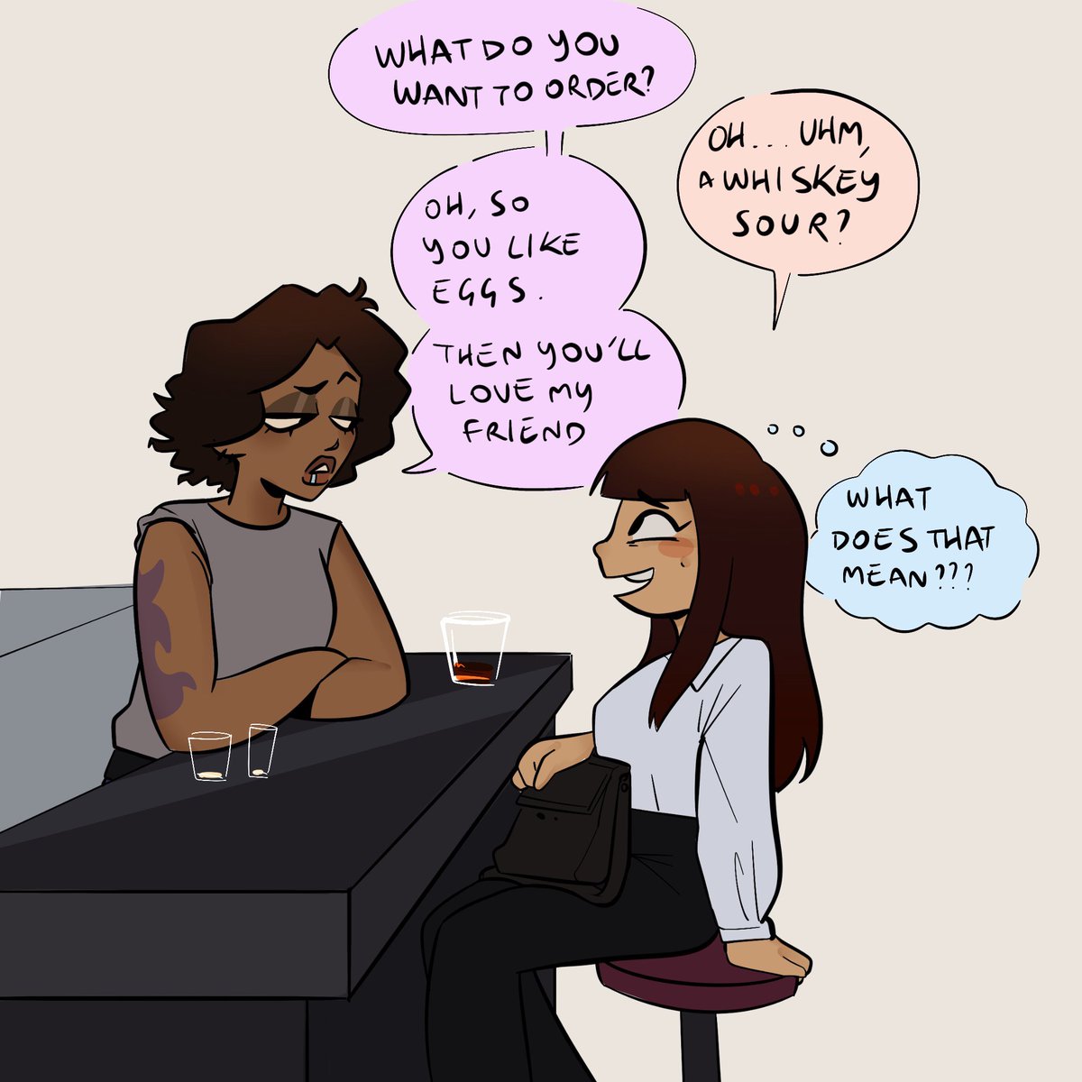 KatyCreep7's tweet photo. Some Abbylee since it’s a crime that I never drew them (plus Riley since they look so cool) #TADC #funnybunny #jax #pomni https://t.co/VsKPrEM7cV