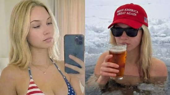 MAGAts_Exposed's tweet photo. The MAGA crowd spent months thirsting over "Emily Hart," an AI-generated blonde who loved beer and ice fishing, only to find out she was actually a 22-year-old male medical student in India farming them for licensing exam money.

The creator literally admitted he tried to make a progressive version too, but left-wing users immediately called it out as "AI slop" and moved on. Meanwhile, the right-wing alpha males were paying real subscriber cash to a Fanvue account for a Jennifer Lawrence lookalike generated on a laptop in South Asia.

Turns out the ultimate "cheat code" for the anti-woke crowd is just a blonde prompt and a digital MAGA hat. You truly cannot make this up.