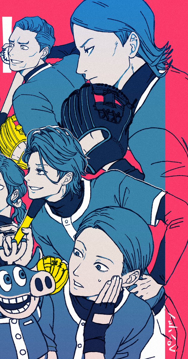 zombie_yy's tweet photo. トシカイアニメ野球回、面白かったよね〜！！ https://t.co/Hs24zhG2tM