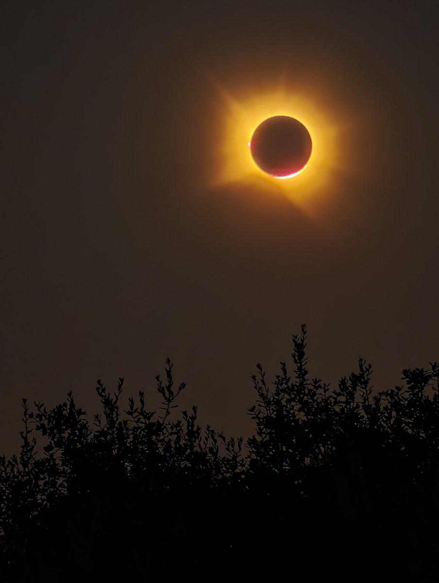 cvillasante's tweet photo. Por aclarar: más allá de esta anécdota, que me pareció divertida, el móvil me hizo fotos y vídeos fantásticos del eclipse. Aquí dejo algunos ejemplos, ajustando manualmente distintos parámetros https://t.co/3YxBXWxLao