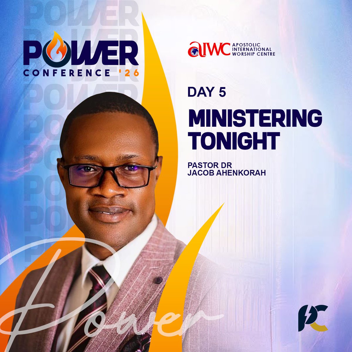 aiwc_mamprobi's tweet photo. The fire 🔥 continues tonight as we accelerate hard and behold the Glory of God.

#PowerConference 
#PC2026
#APeopleTransformed https://t.co/HW1Y0uHsZO