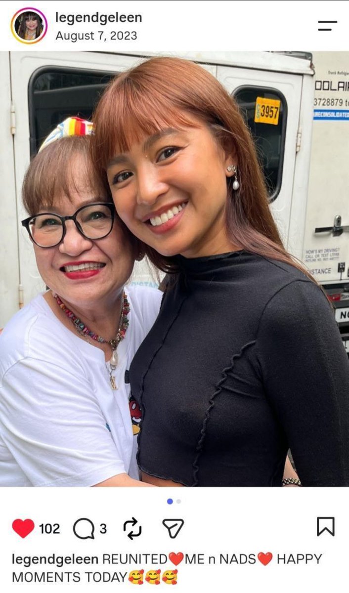 nadinelovemeryt's tweet photo. Nadine's trainors

Performing - Geleen Eugenio
Radio DJ - Rico Robles
Acting - Acting workshops w/ Leo Martinez, Laurice Guillen, etc

Nadine auditioned &amp;was trained. TALENTS, HARD WORK

Nadine Lustre 
NadinePersonal OnRX931
#NadineGoesAllOut
#NadineLustre
#NadineLustrePERSONAL https://t.co/OCus4OO6xo