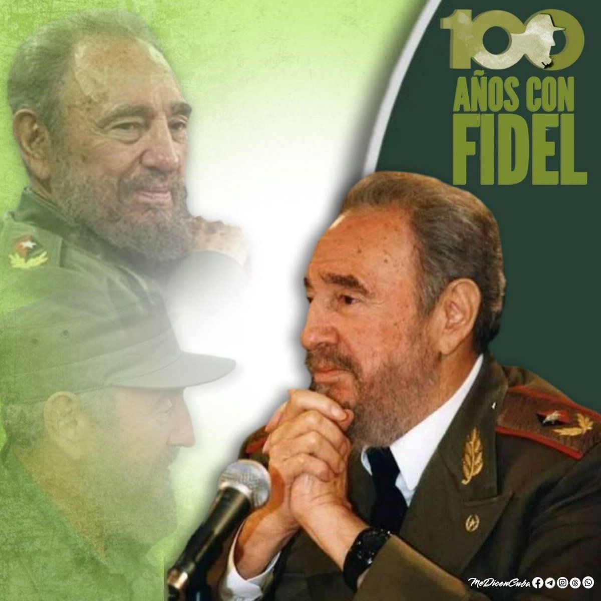 Fidelina1988's tweet photo. #FidelPorSiempre: "No albergo la menor duda d q nuestro pueblo y nuestra Revolución lucharán hasta la última gota d sangre para defender estas y otras ideas . El imperialismo jamás podrá aplastar a Cuba". #Cuba
@cubacolabora 
#CubaCoopera
#100AñosConFidel https://t.co/ZrhIPKuZfm