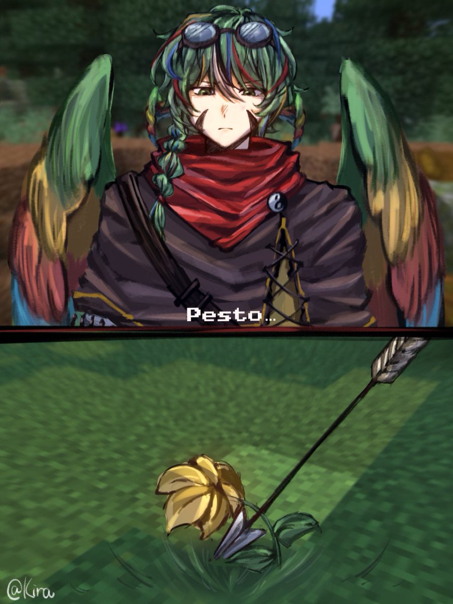 KixaAH's tweet photo. lm crying 
#ParrotX2 #unstablesmp #pestopasta https://t.co/UQWgE4rR7d