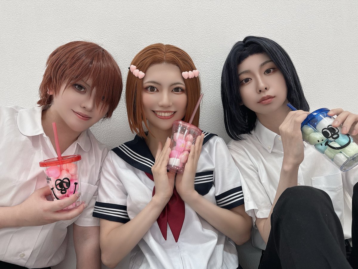 hpaxx01's tweet photo. ※cosplay 
本日は不動峰やってきました！
神尾と杏ちゃんと併せられるなんて幸せ😭✨🫶 https://t.co/xWNmClpFRl