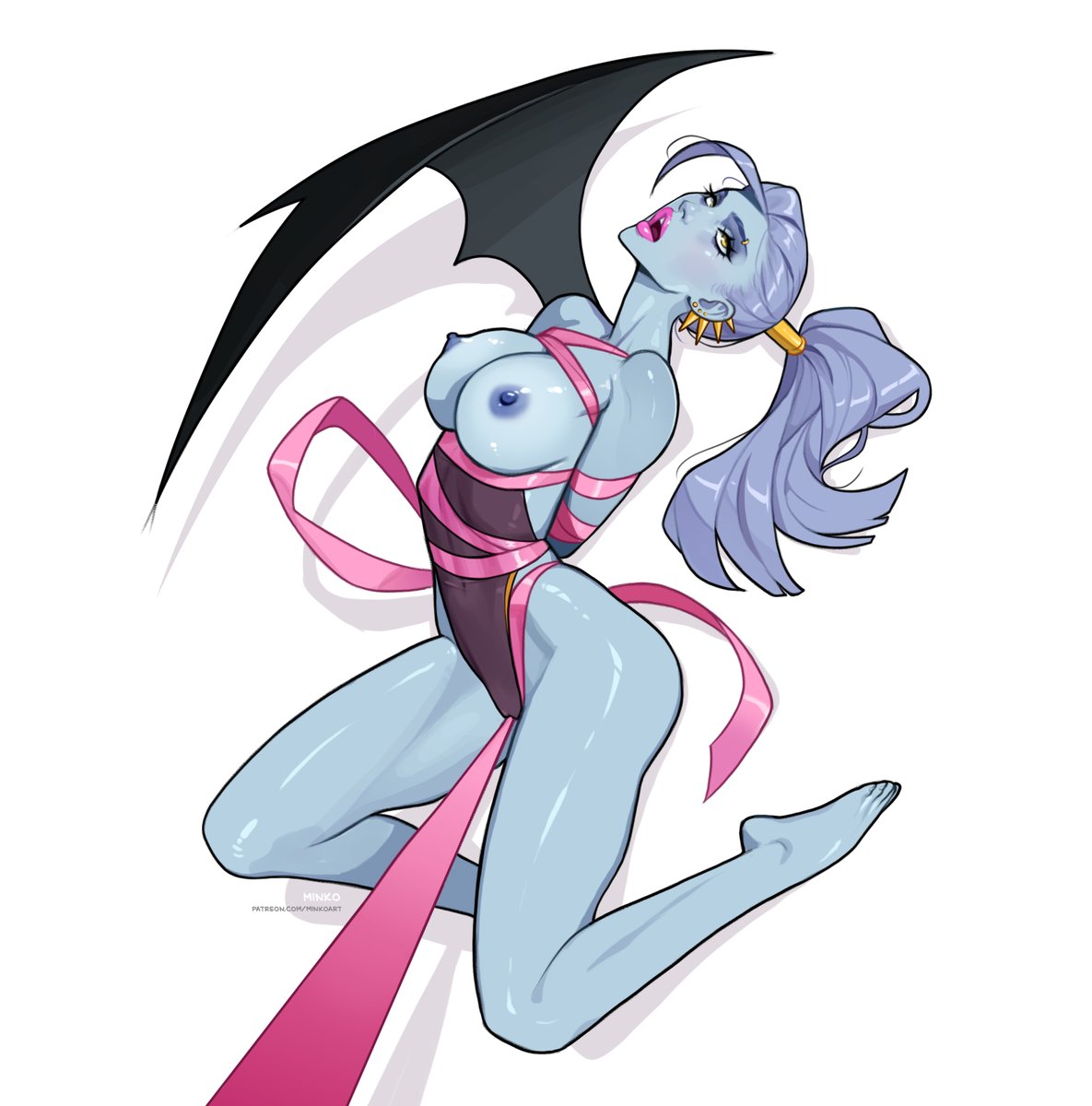 minko_draws's tweet photo. Megaera from Hades https://t.co/ctx4tifex7