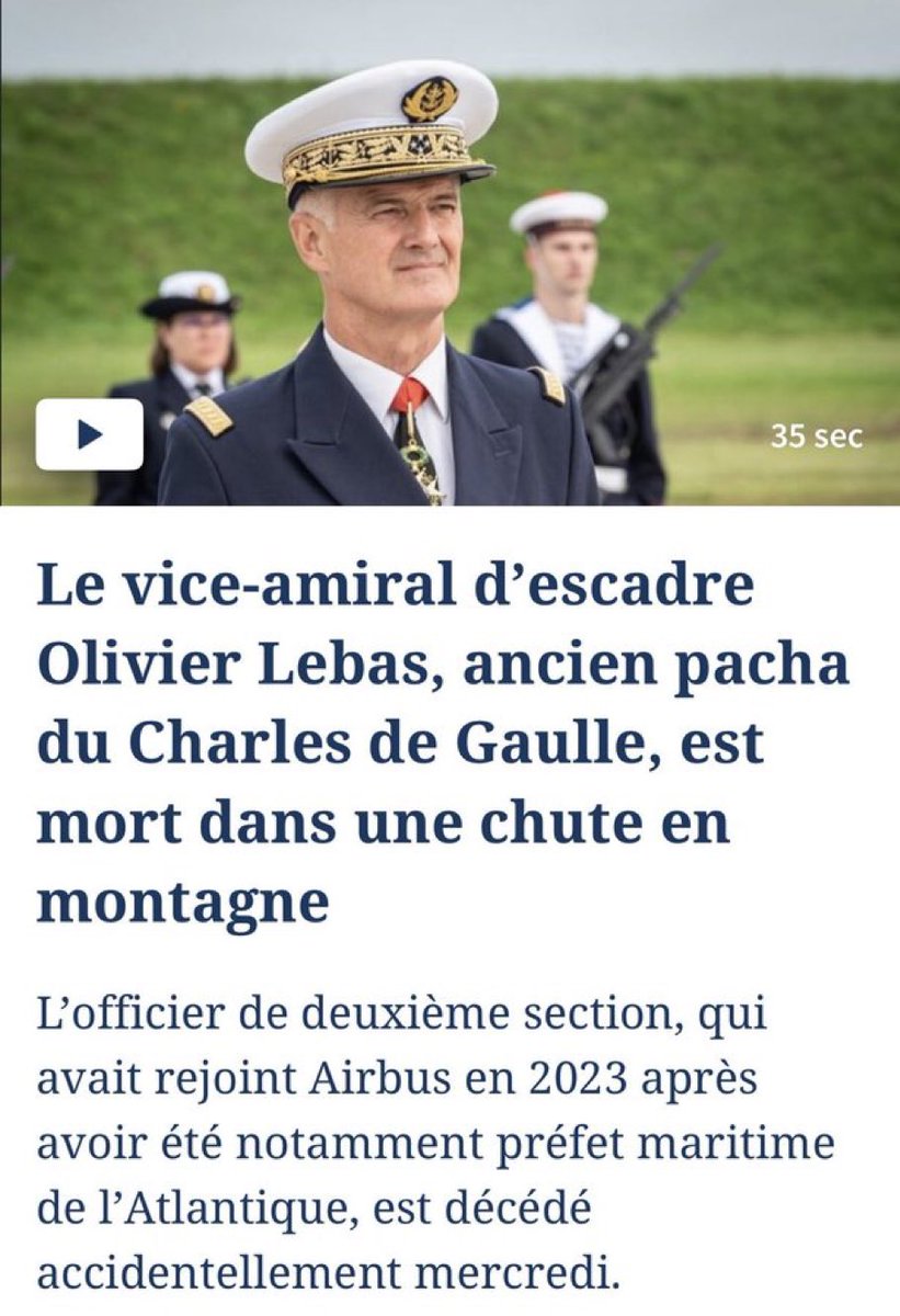 T_Nenninger's tweet photo. Ça fait beaucoup de chutes en montagne pour des généraux et des amiraux sous Macron. https://t.co/PsrmQANXWE