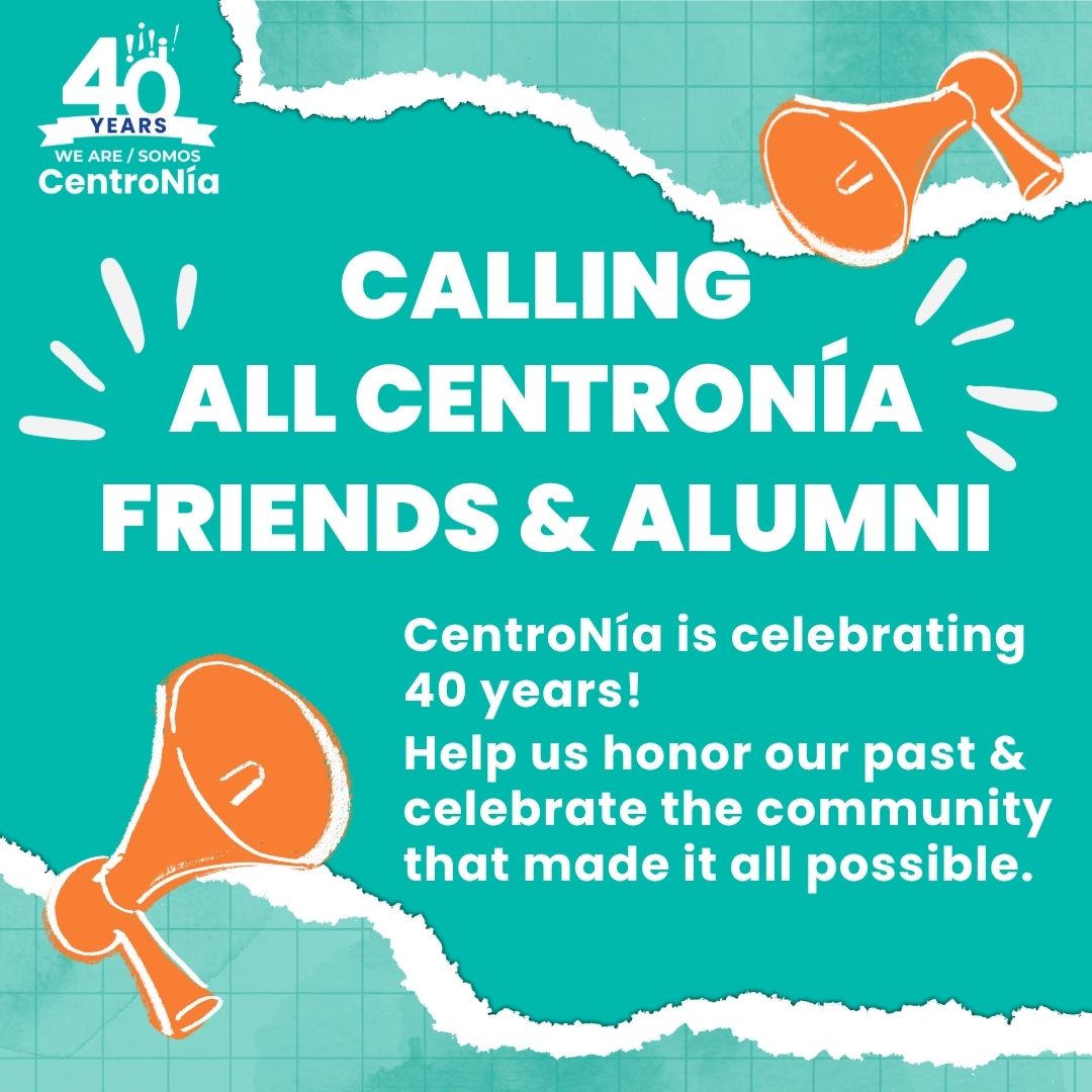 CentroNia's tweet photo. CentroNía community 📢

CentroNía is celebrating 40 years, and we want you to be part of the celebration! 💙 Help us honor our past and celebrate the incredible community that made these 40 years possible.

🔗https://t.co/Kdjq7i0L1q

#CentroNía40 #40YearsOfImpact #CentroNíaAlumni https://t.co/cq6a3lTgKf