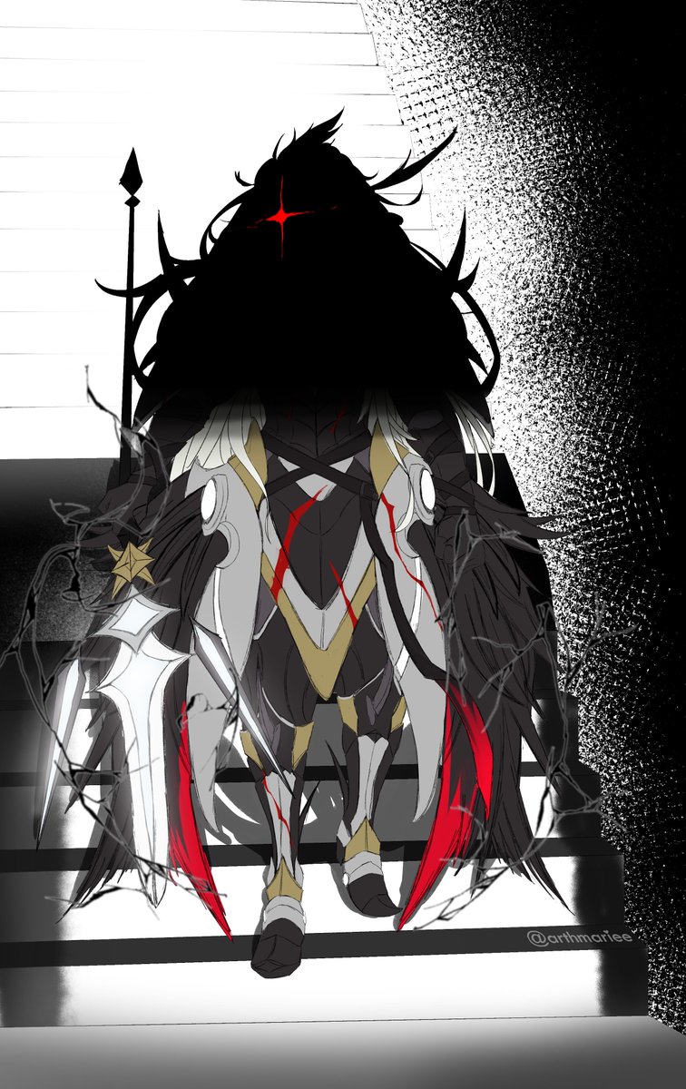 arthmariee's tweet photo. I drew his face just to get it shadowed over so I made other versions eeee,,,, and fixed helm shadow to line up with the drawn helm (yb so handsome....)
(^་།^)
#cfv #CF_vanguard https://t.co/CUuBgSNiiR