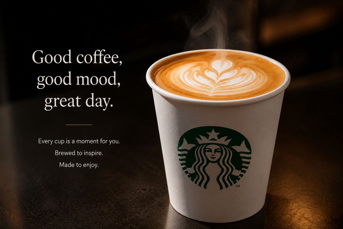 hodanrx's tweet photo. Coffee has a way of turning an ordinary moment into a small ritual. ☕️

From the first sip to the last conversation, Starbucks has always been about making space for those everyday moments.

What’s your go-to Starbucks order?

@Starbucks https://t.co/F4gMnwR7Qs