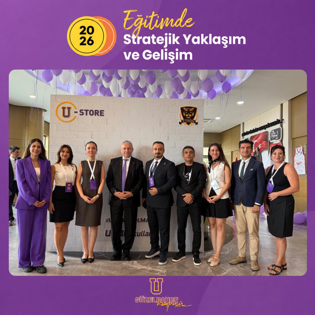 UOGuzelbahce's tweet photo. 2026–2027 eğitim-öğretim yılına güçlü bir başlangıç! 💜💛

“Eğitimde Stratejik Yaklaşım ve Gelişim” Yönetici Hizmet İçi Eğitim Programı’nda; Türkiye Yüzyılı Maarif Modeli doğrultusunda yeni döneme yön verecek hedef ve stratejiler değerlendirildi. https://t.co/Ot08EUCKyj