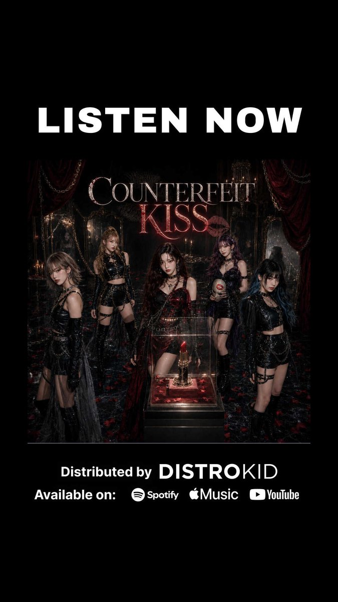 khiro_plus's tweet photo. Looks real.
Feels real.
But is it real? 💋

COUNTERFEIT KISS

#COUNTERFEITKISS #NewMusic #JPOP #distrokid https://t.co/cevMKs9Vuz